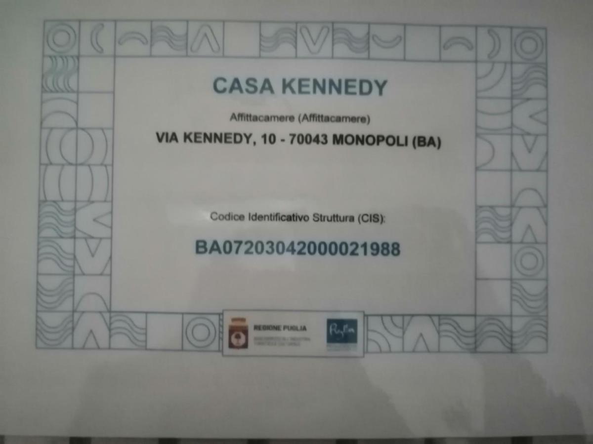 Ferienwohnung Casa Kennedy Monopoli Exterior foto